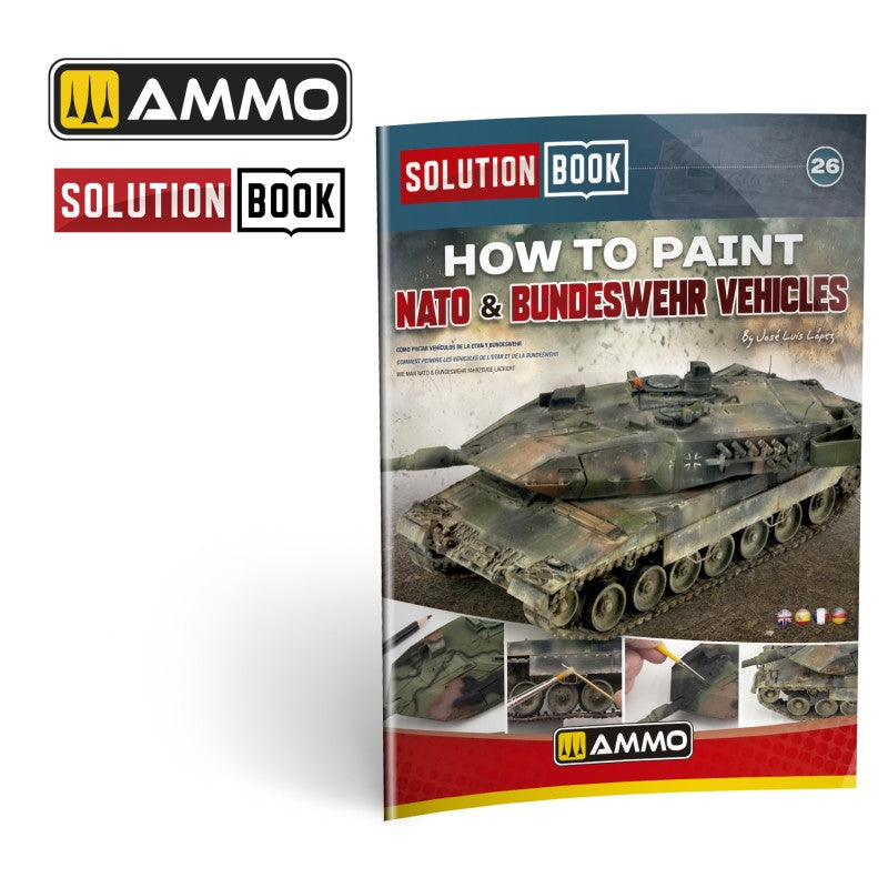 SOLUTION BOOK 26 - NATO & BUNDESWEHR Vehicles ENGLISH, CASTELLANO, FRANCAIS, DEUTSCH