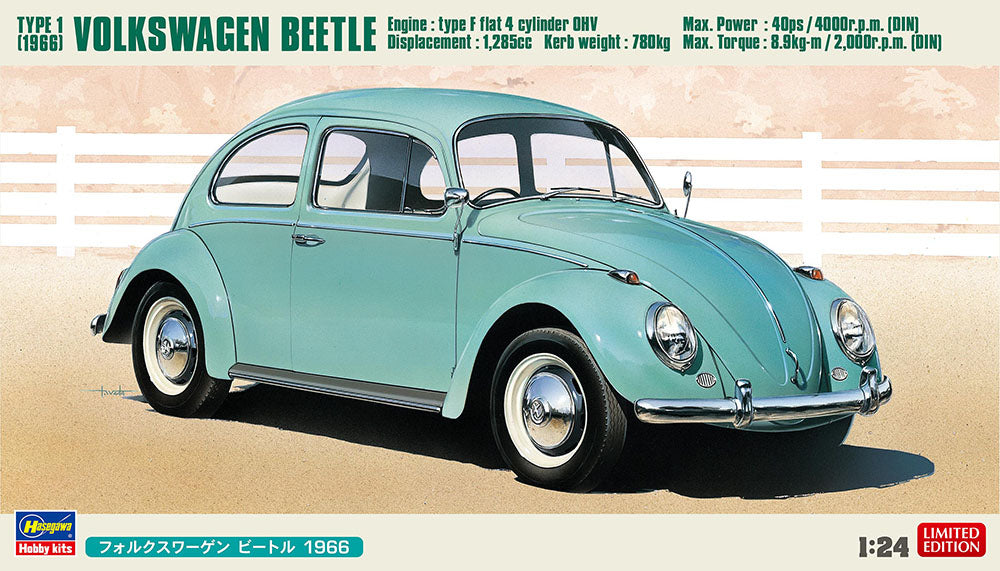 1/24 Volkswagen Beetle Type 1 1966
