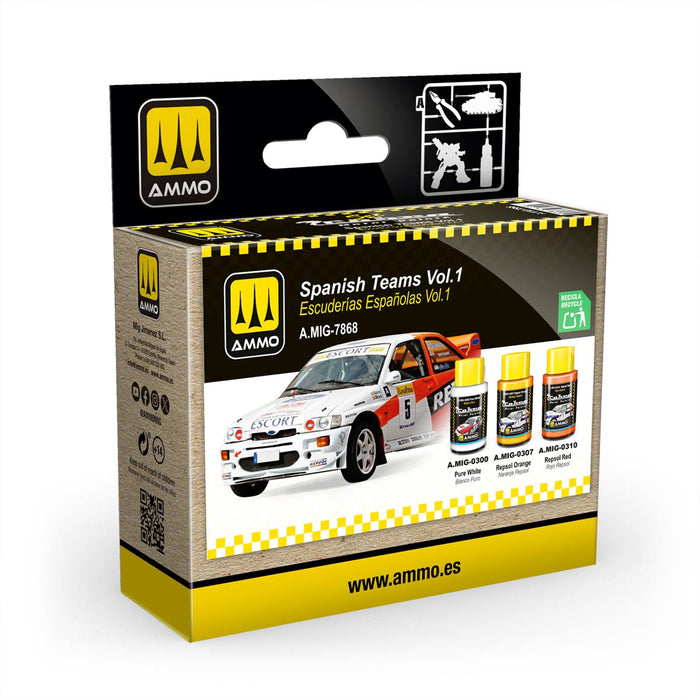 Cobra Motor Spanish Teams Vol.1 Set