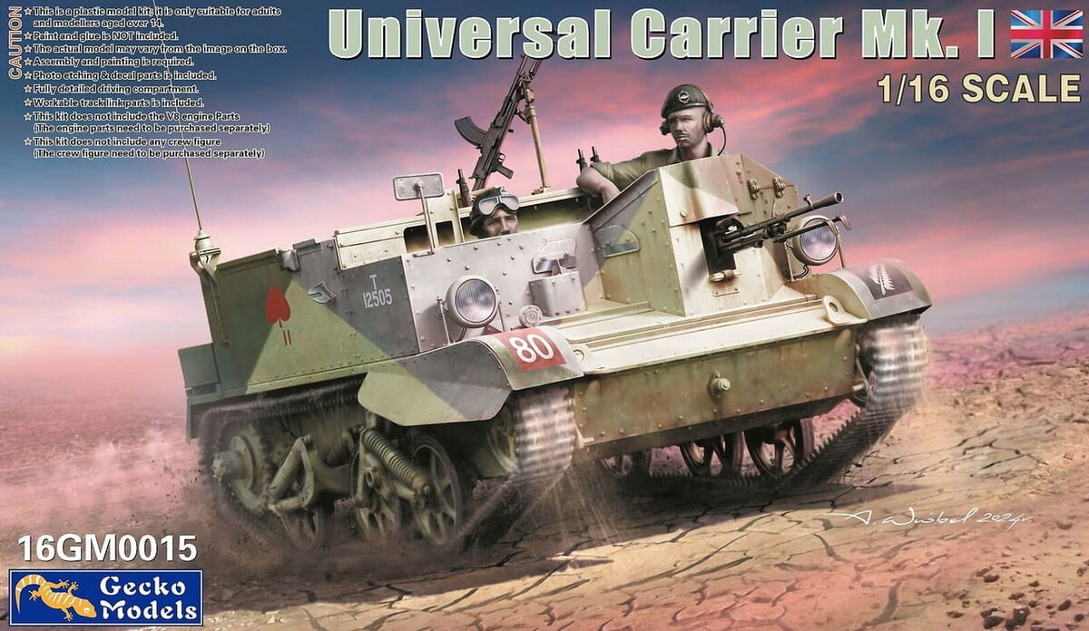 1/16 Universal Carrier Mk. I