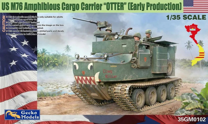 1/35 US M76 Amphibious Cargo Carrier "Otter" (Early Production)