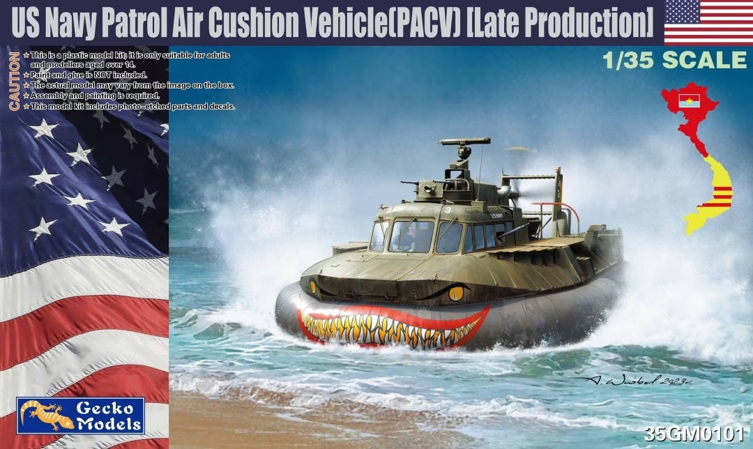 1/35 US Navy Patrol Air Cushion Vehicle(PACV) Late Production