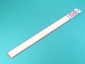 Profili quadrati bianchi 5x5 mm (Lunghezza 40 cm) 6 pz