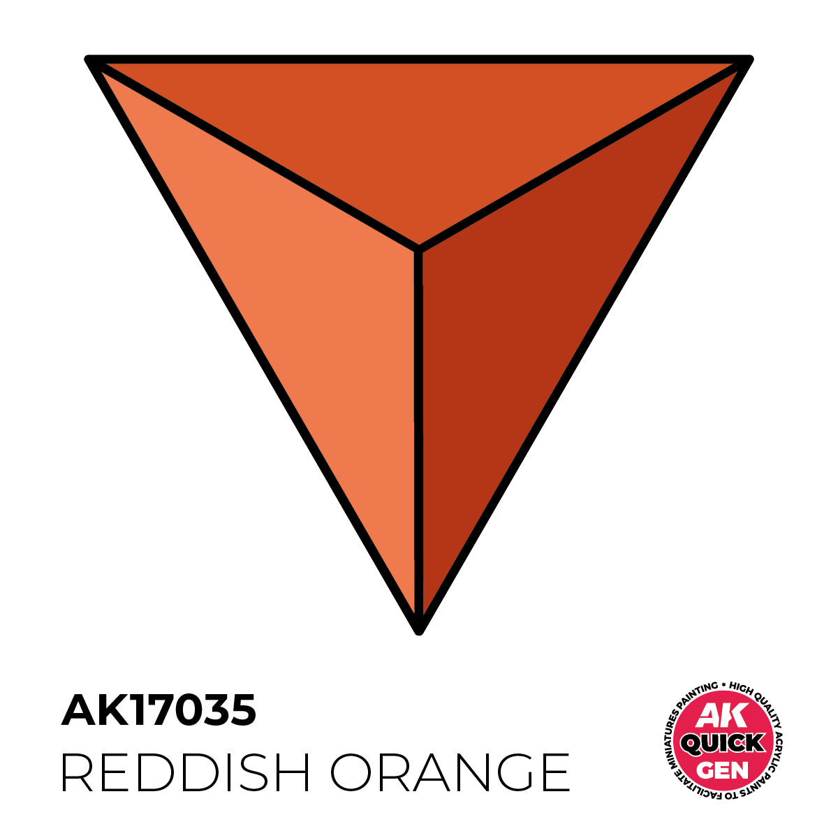 Reddish Orange 18ml - QUICK GEN