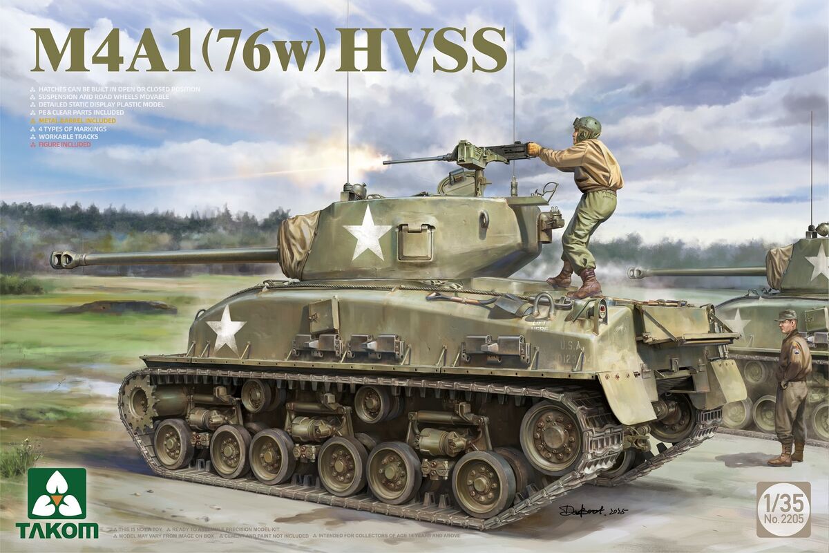 1/35 M4A1 (76w) HVSS