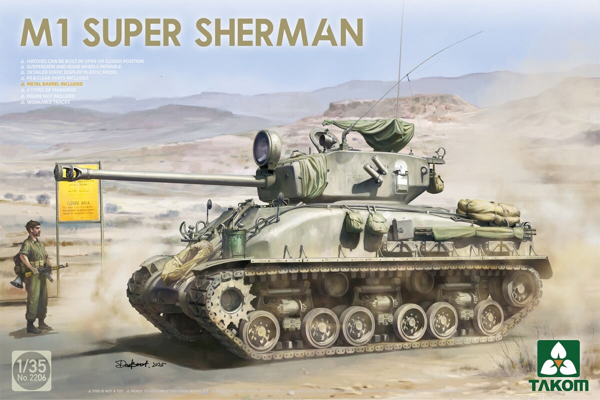 1/35 M1 Super Sherman