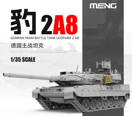 German Main Battle Tank Leopard 2A8 in 1:35
