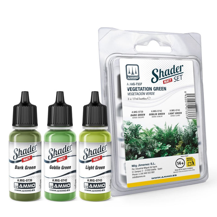 Matt SHADER Set Vegetation Green