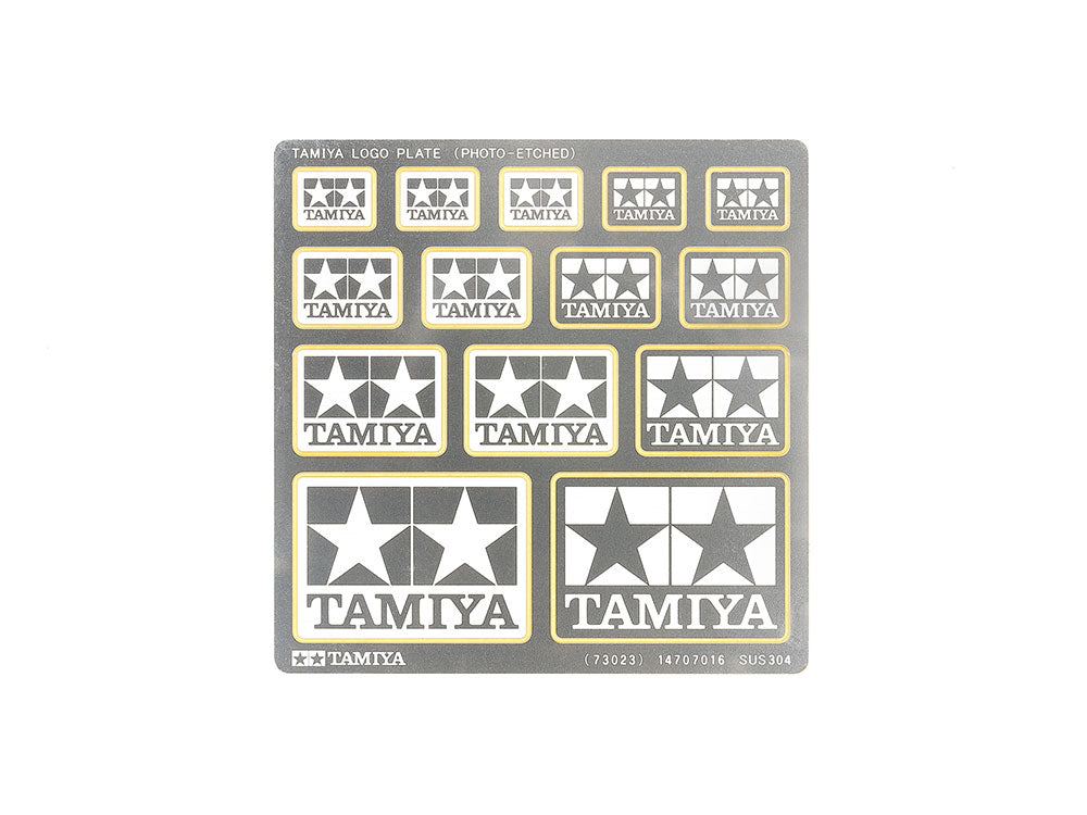 Targhette Logo Tamiya per Basette/Vetrinette