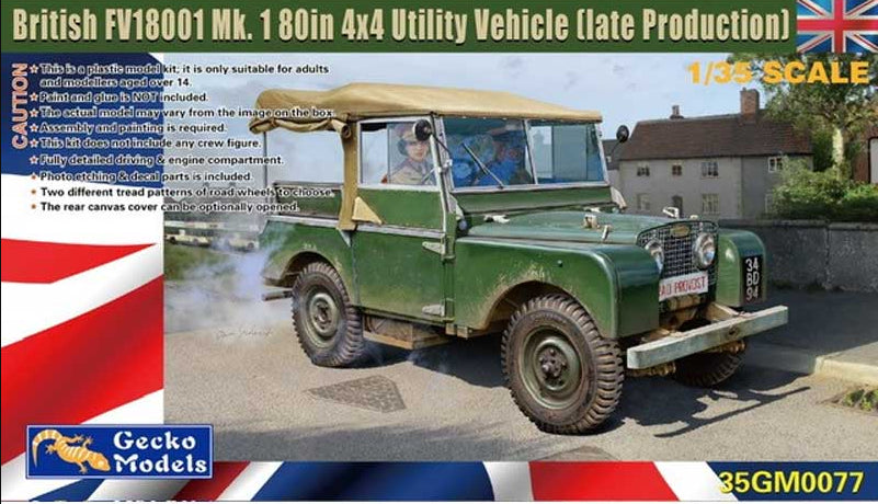 1/35 Todo terreno land rover Britanico FV1800 Mk.1 4x4
