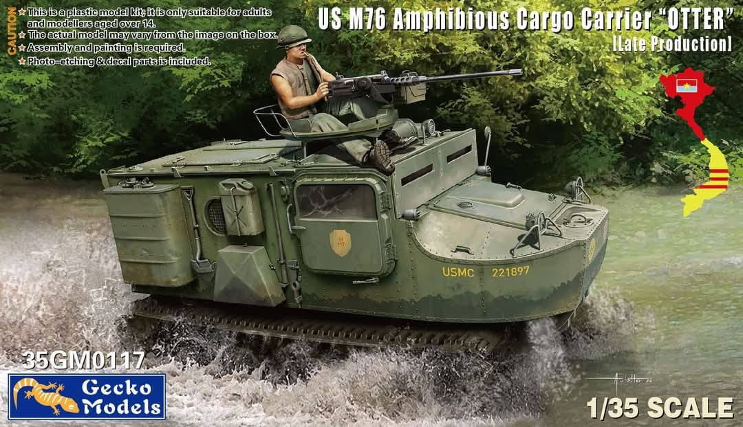 1/35 Blindado US M76 Amfibio Otter (ultima produccion)