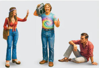 1/24 STARTER KIT 1970s Urban People
