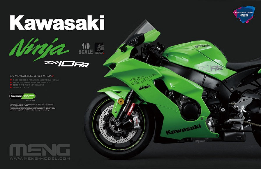 1/9 Kawasaki ZX-10RR (Pre-colored Edition)