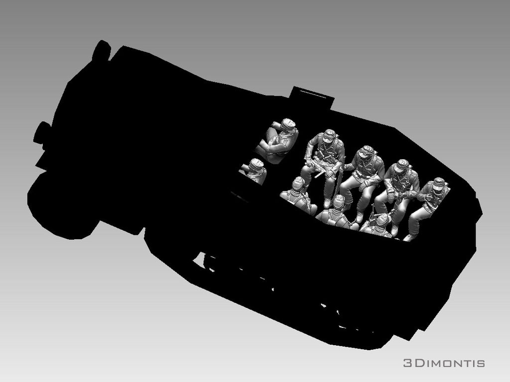 Equipaggio Tedesco per Sd.Kfz. WWII