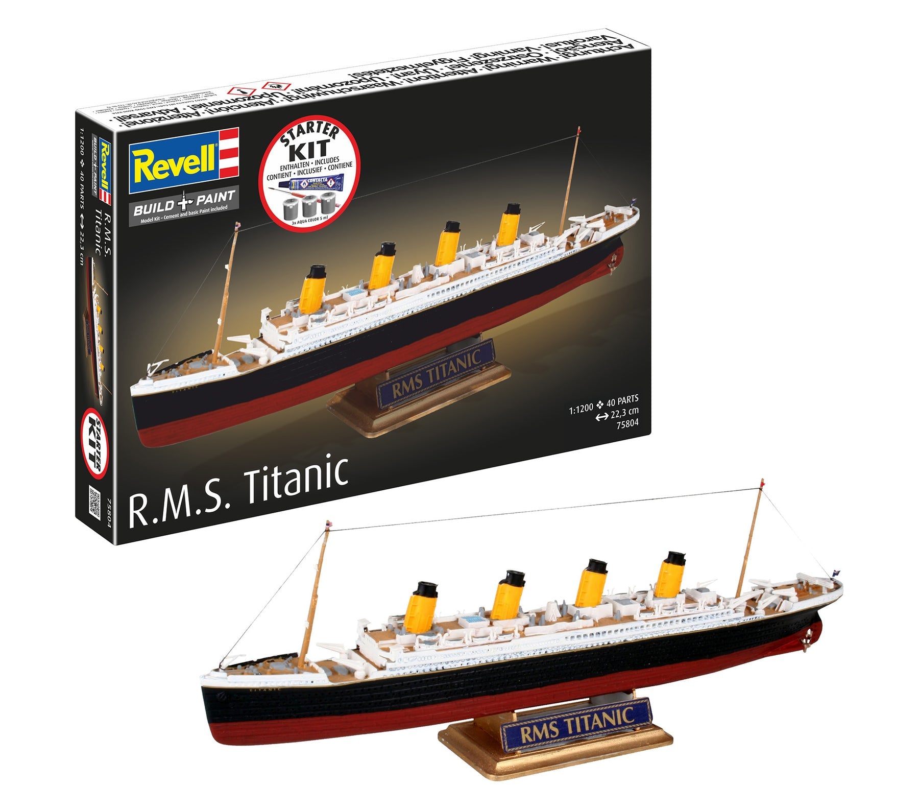 1/1200 Starter Kit R.M.S. Titanic