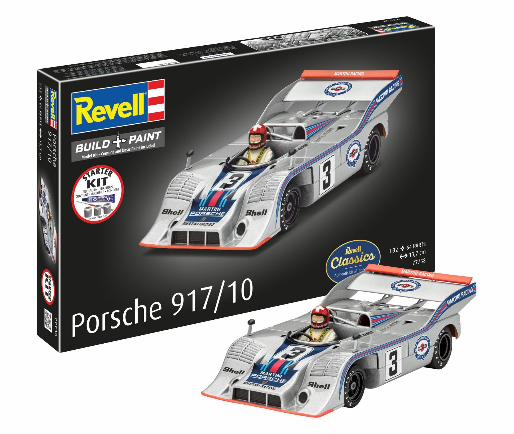1/32 Starter Kit Porsche 917/10