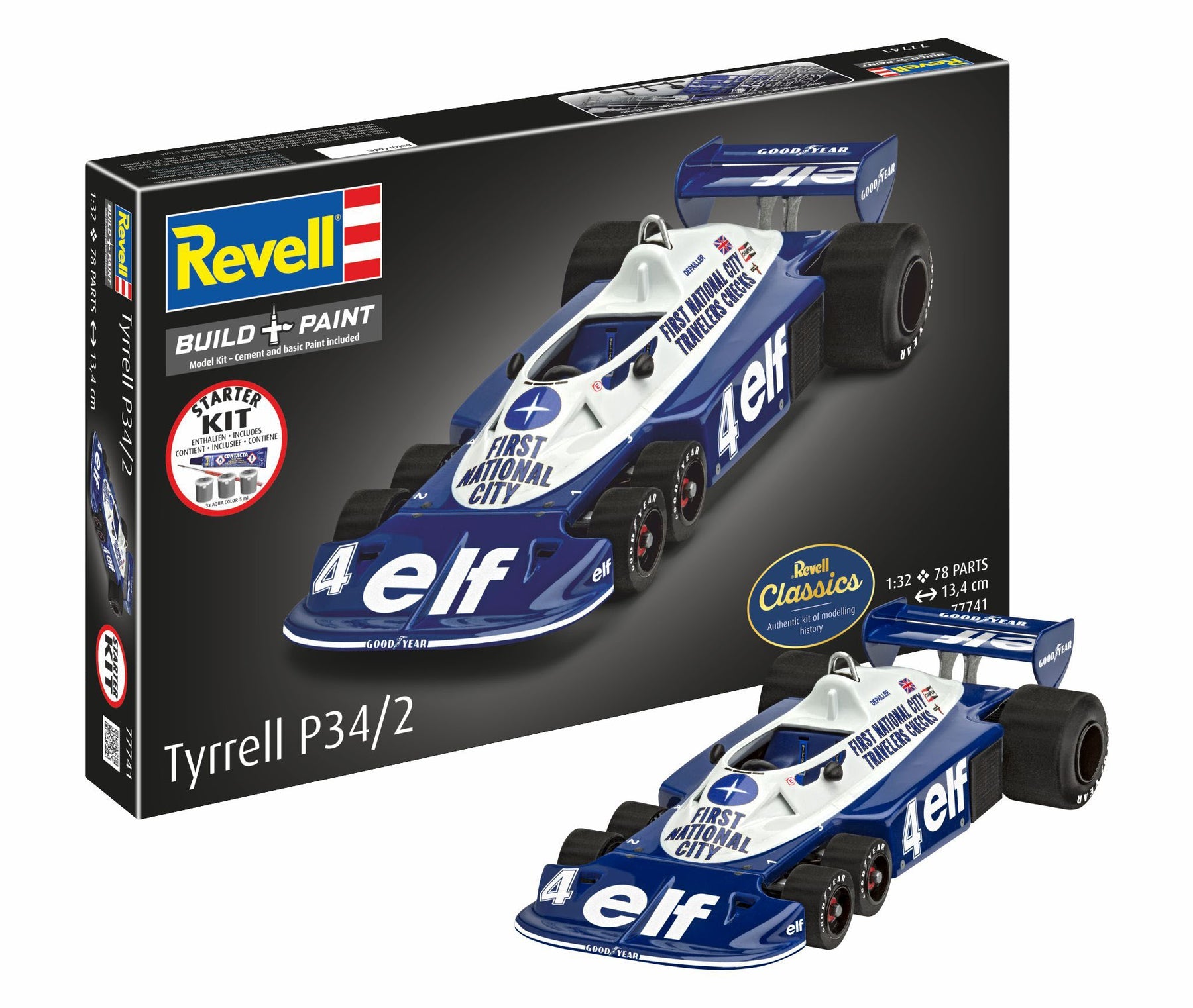 1/32 Starter Kit Tyrrell P34/2