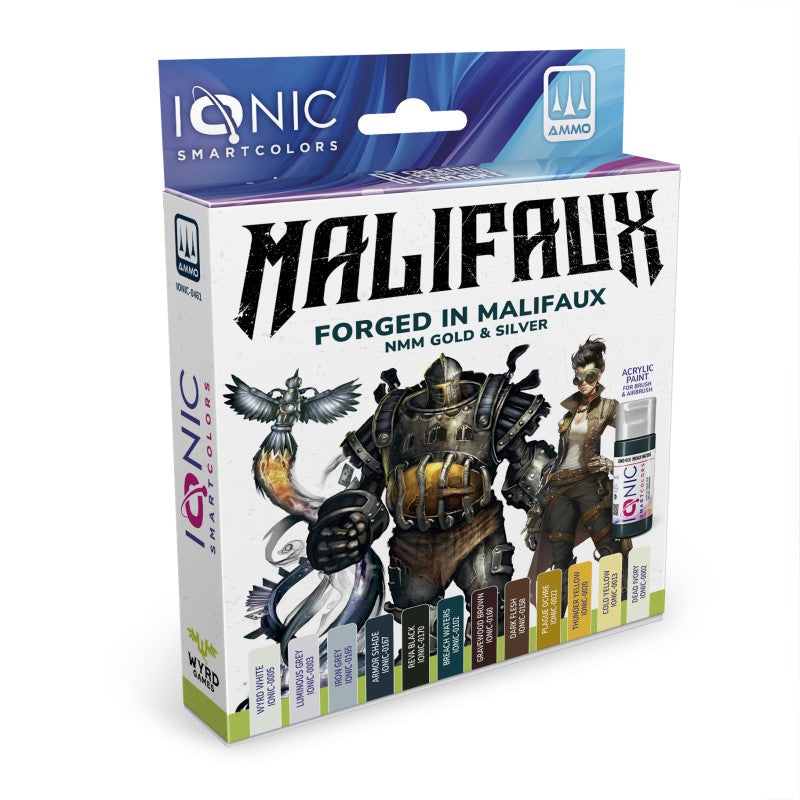 Set Malifaux Forged in Malifaux NMM Gold and Silver
