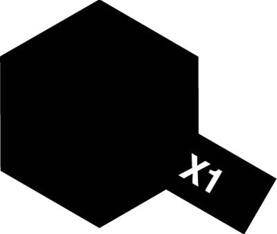 X-1 Gloss Black 23ml