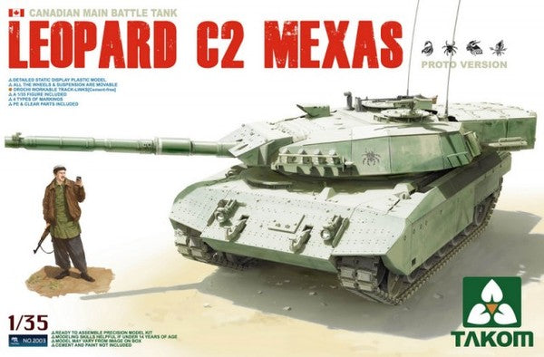 1/35 Canadian MBT Leopard C2  MEXAS
