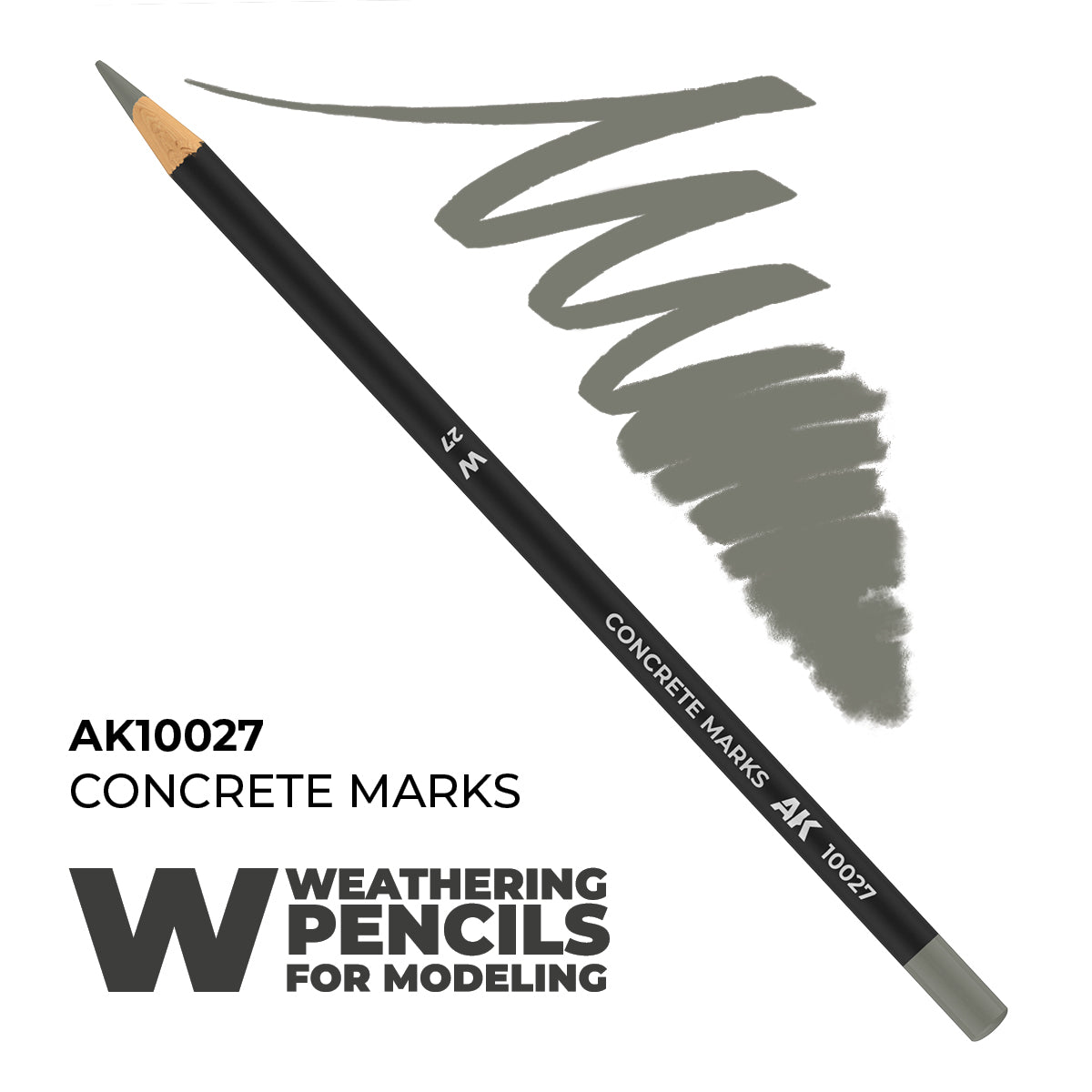 Watercolor Pencil Concrete Marks