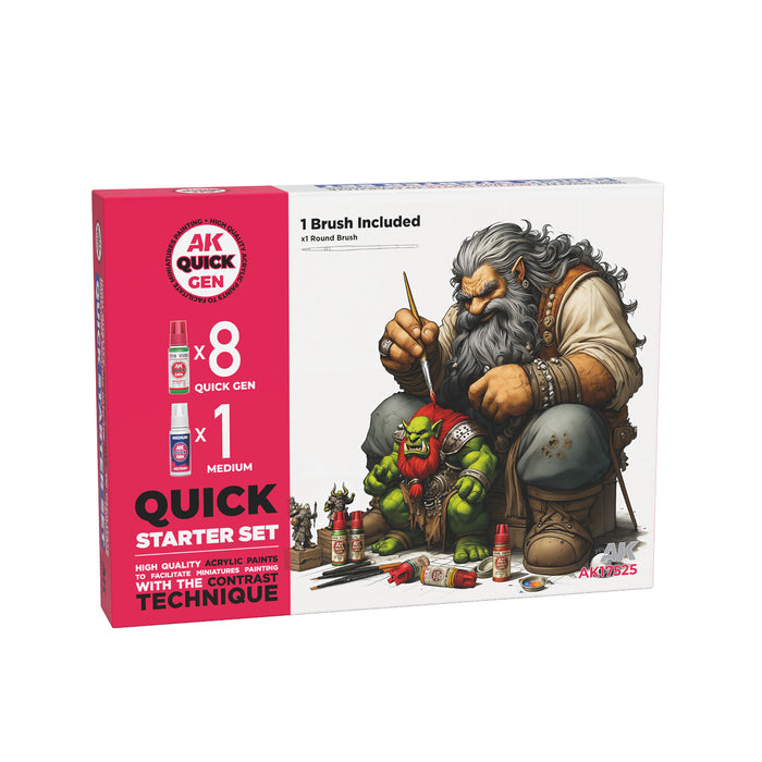 Quick Starter - QUICK GEN Set (1 Brush)