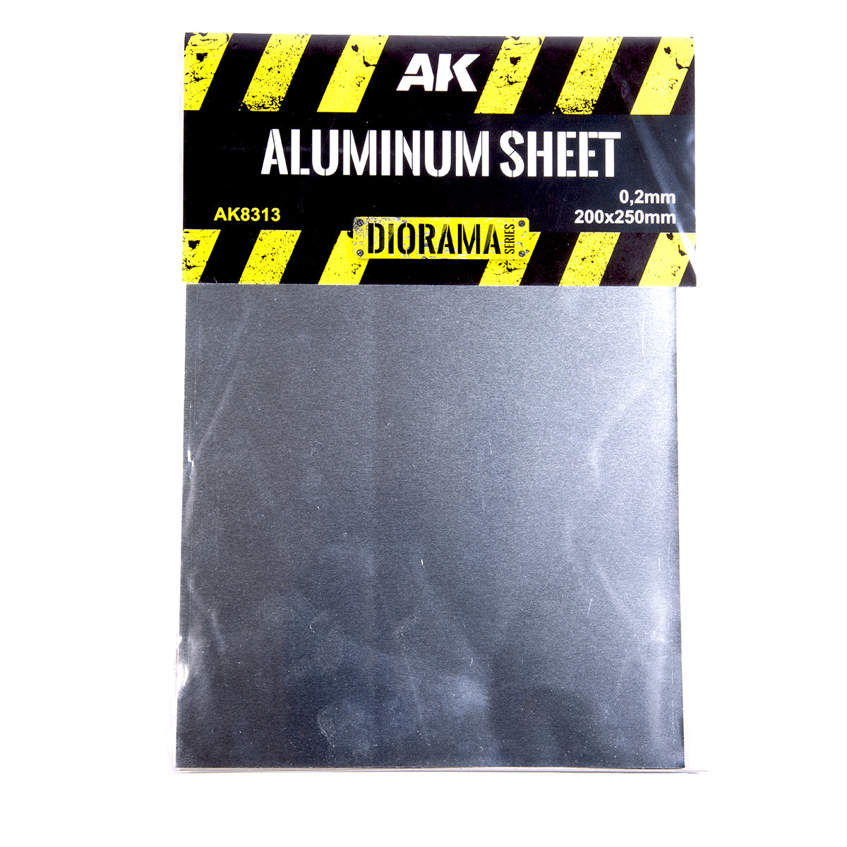 Aluminium Sheet 200um 200x250mm