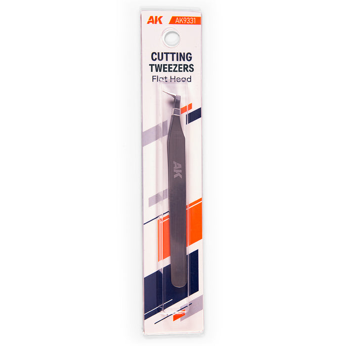 CUTTING TWEEZERS FLAT HEAD
