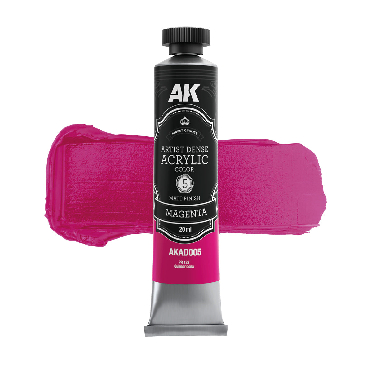 Magenta - Artist Dense Acrylic Color Matt Finish 20ml