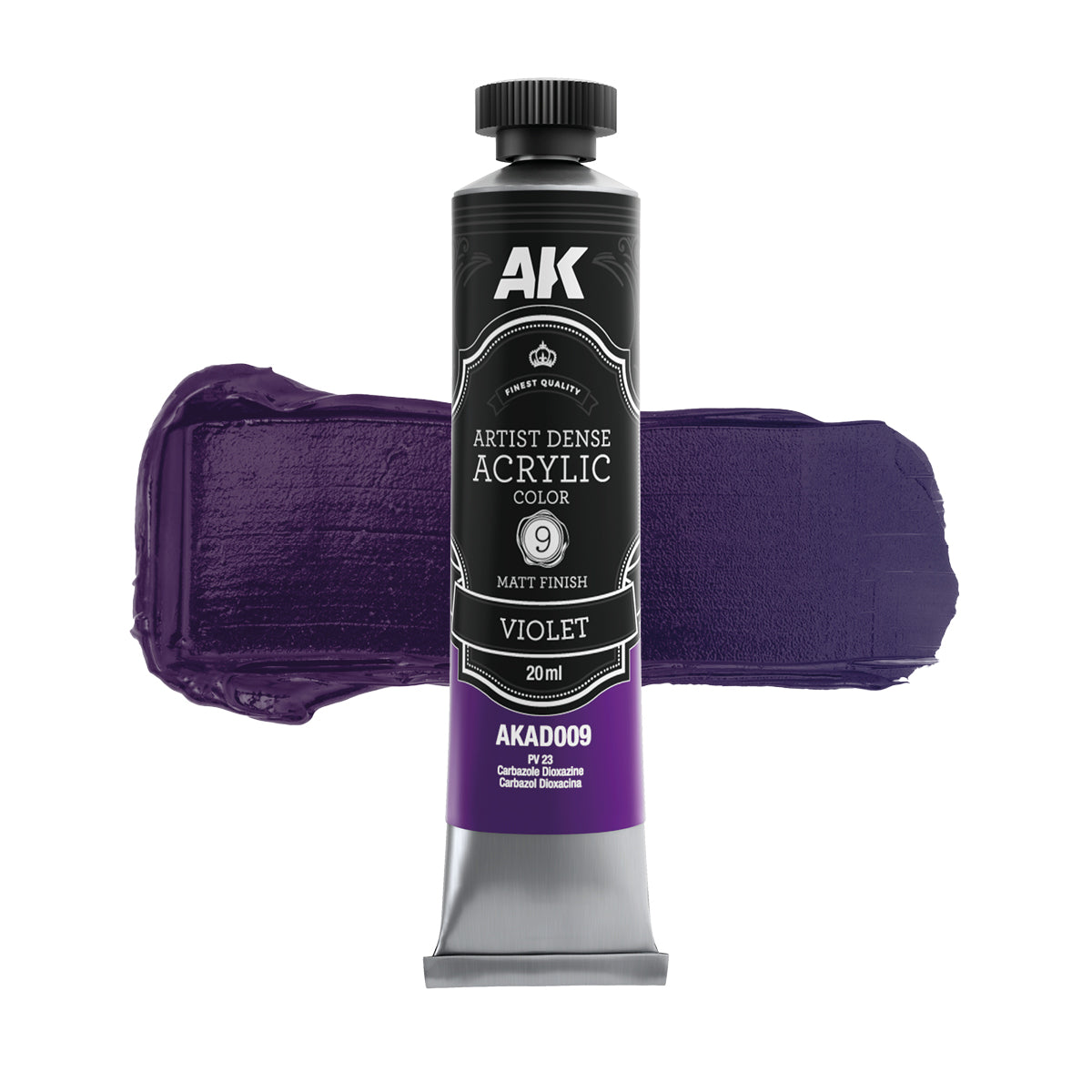 Violet - Artist Dense Acrylic Color Matt Finish 20ml
