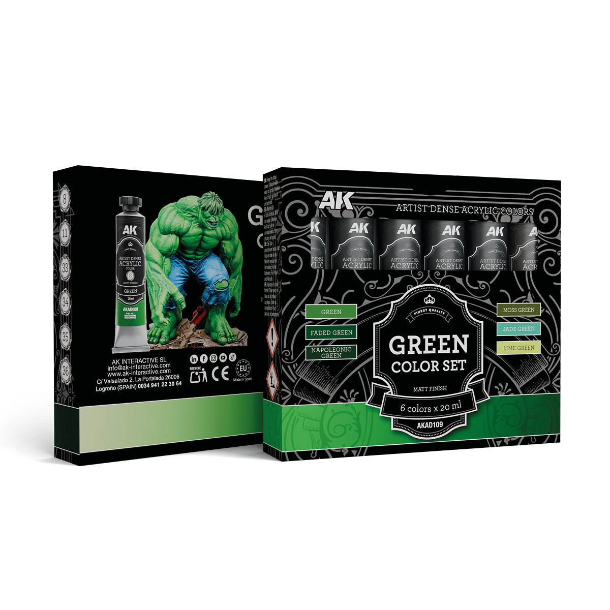 GREEN COLOR SET