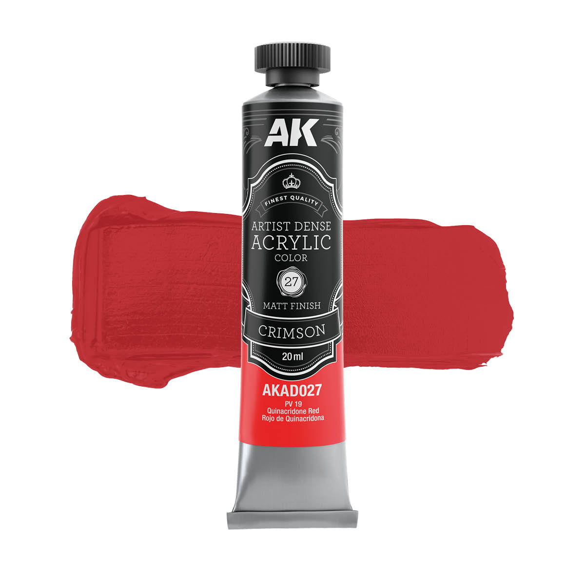 CRIMSON - Artistic Dense Acrylic