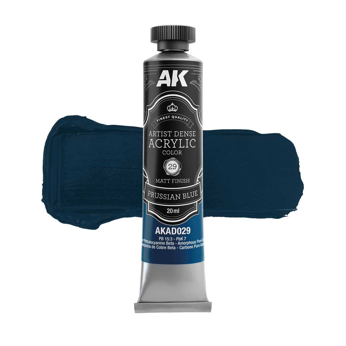 PRUSSIAN BLUE - Artistic Dense Acrylic