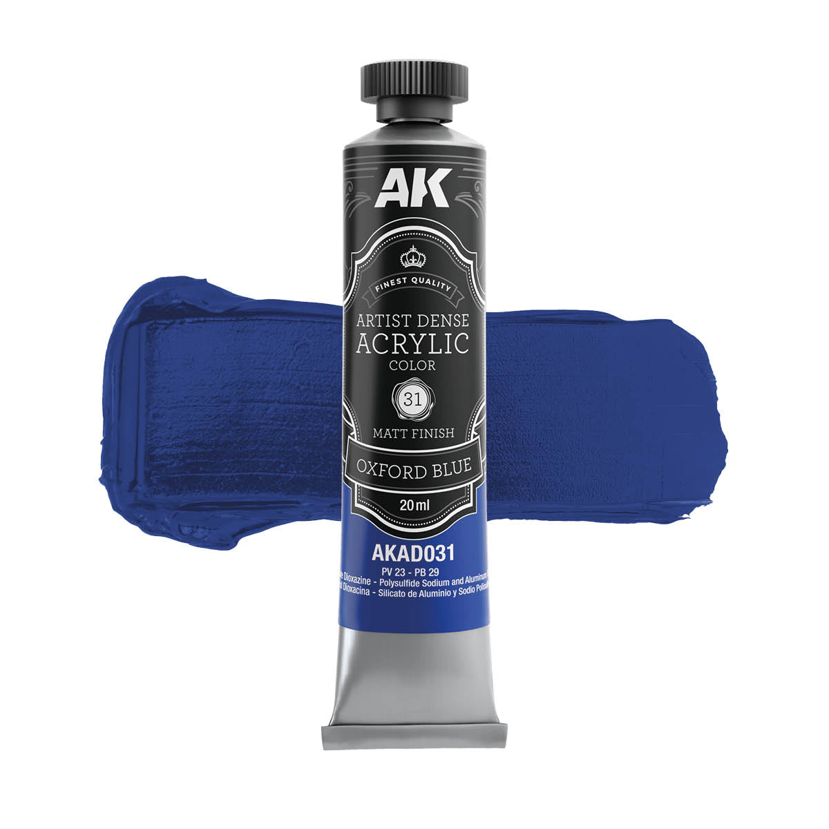 OXFORD BLUE - Artistic Dense Acrylic