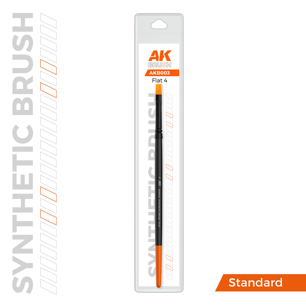 Synthetic Brush - Flat 4