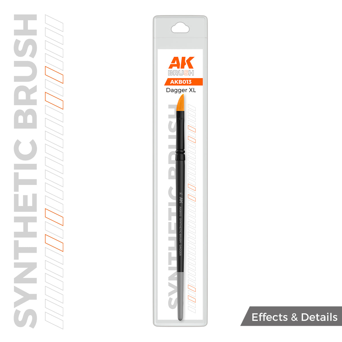 Synthetic Brush - Dagger XL