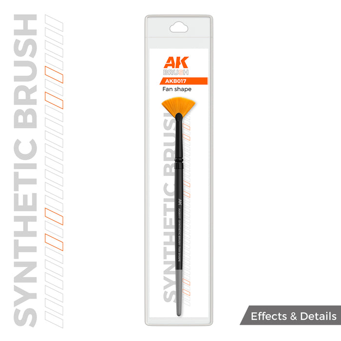 Synthetic Brush - Fan Shape