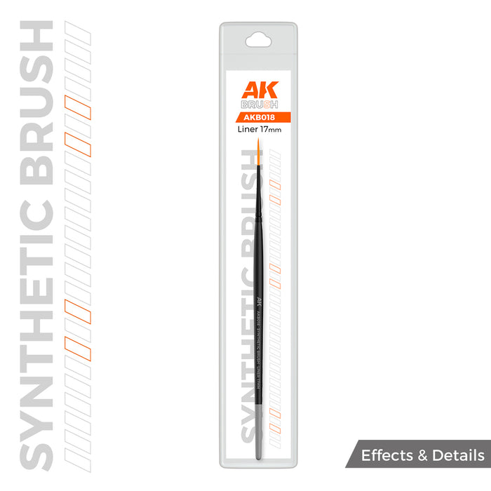 Synthetic Brush - Liner 17mm