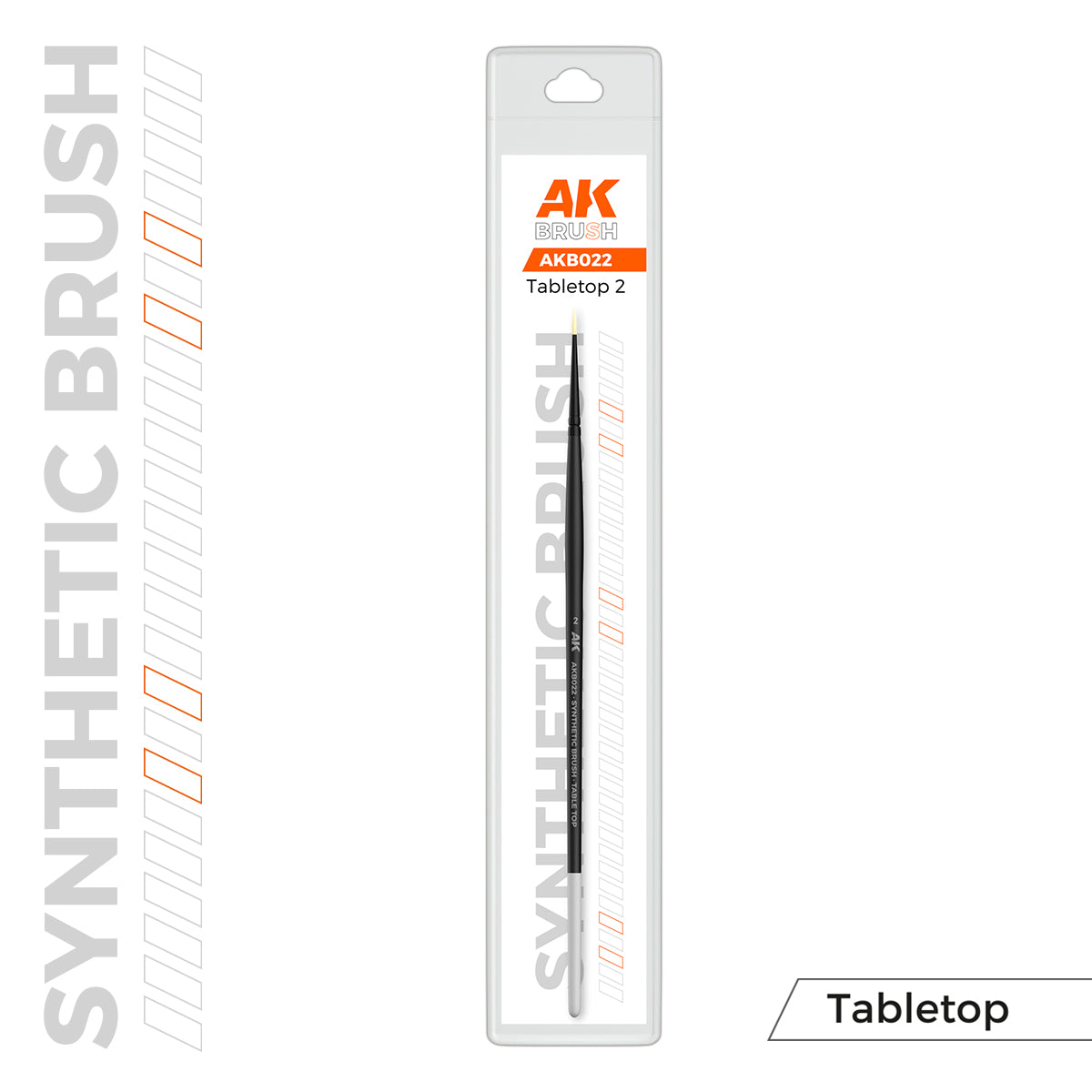Synthetic Tabletop Brush - 2