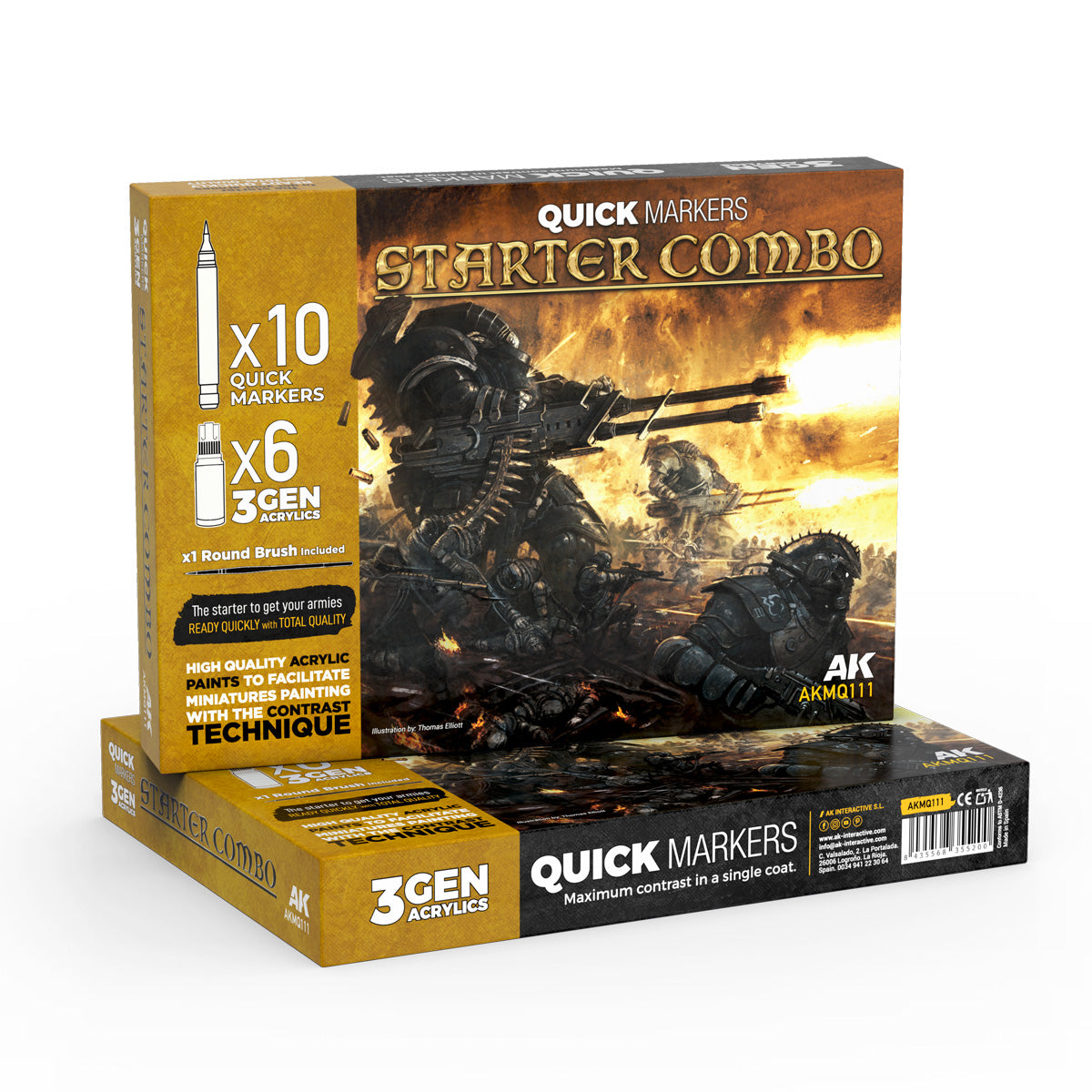 STARTER COMBO QUICK MARKERS + 3GEN SET