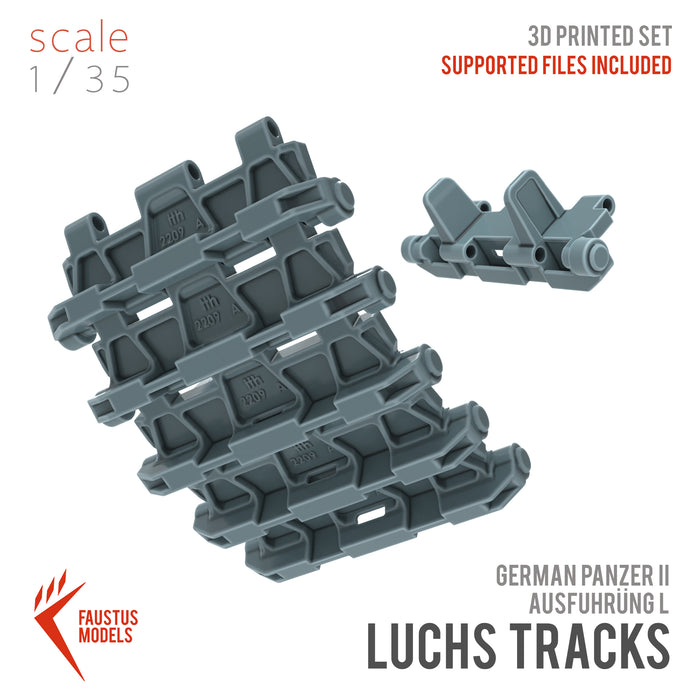Panzer II Ausf.L "Luchs" Tracks | 3D-print