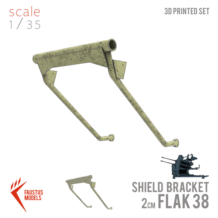 Flak38 20mm Shield Bracket