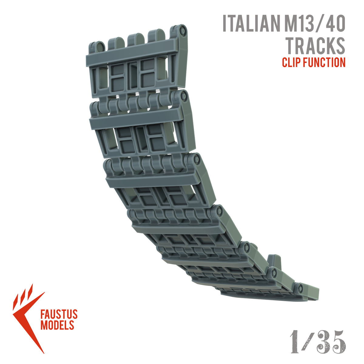 M13/40 Tracks 3d-print