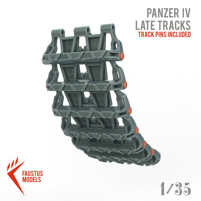 Panzer IV Late type Tracks 3d-print
