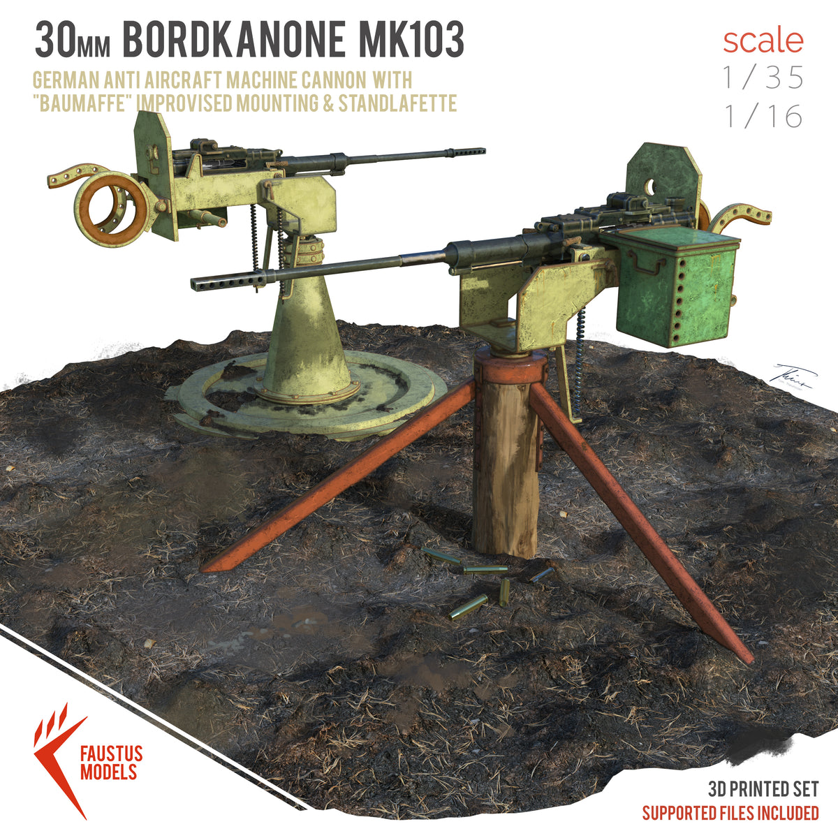 30mm gun MK103 3D-Print