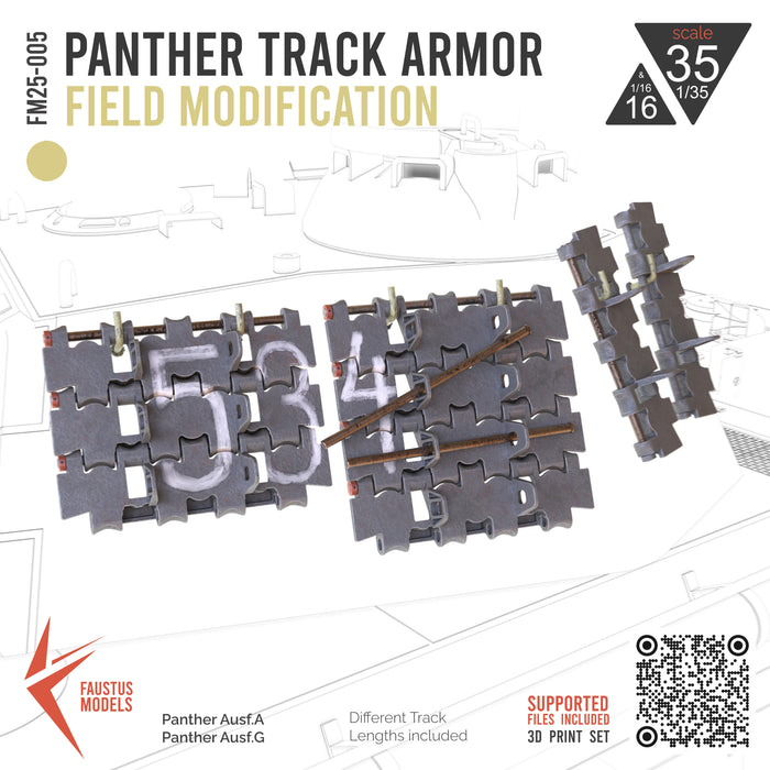 Panther Track Turret Armor