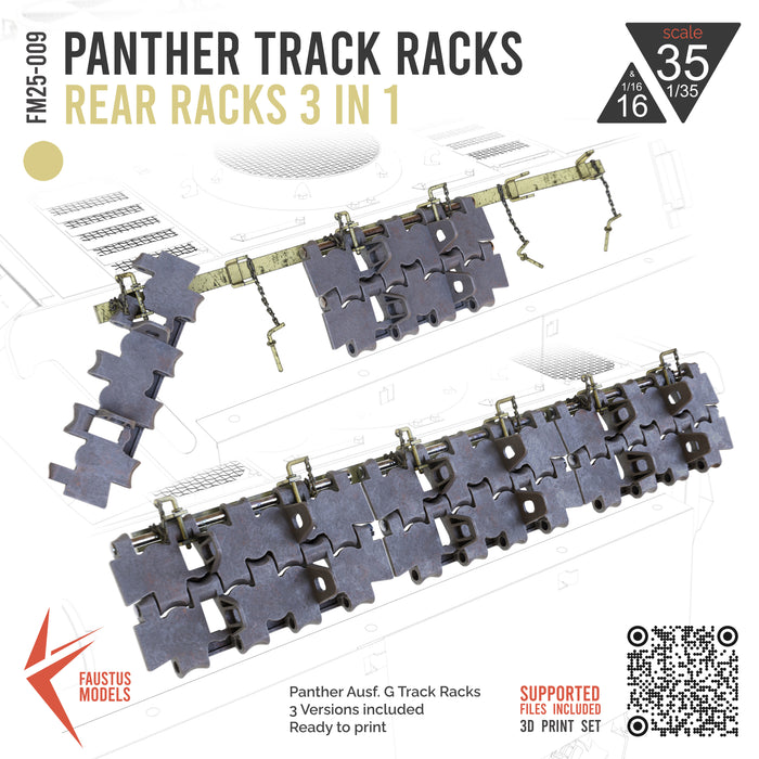 Panther Ausf.G Hull Track Racks