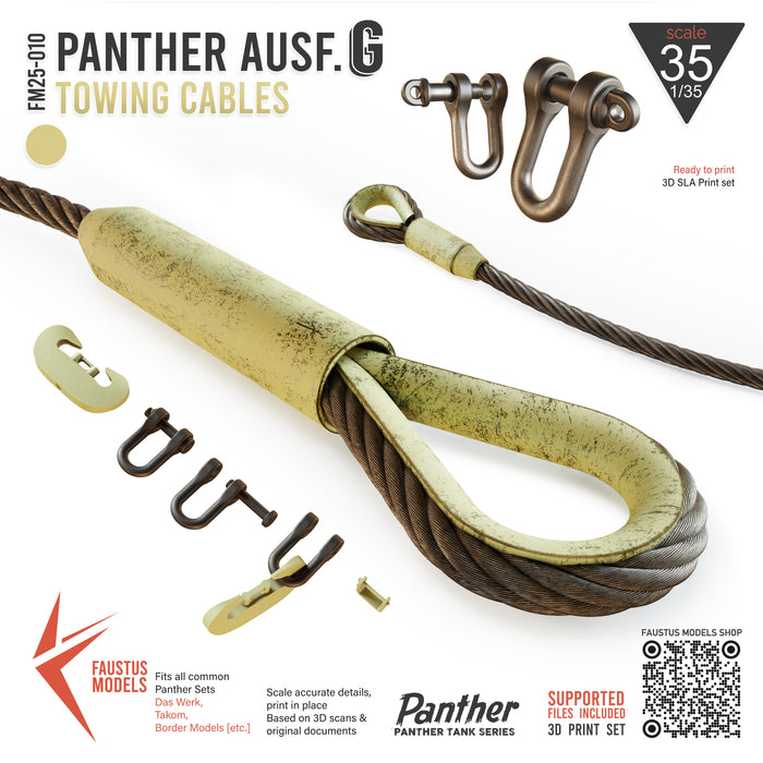 Panther Ausf. G - Towing Cables