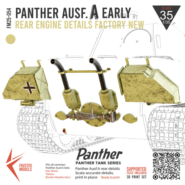 Panther A Rear Details - Early Version