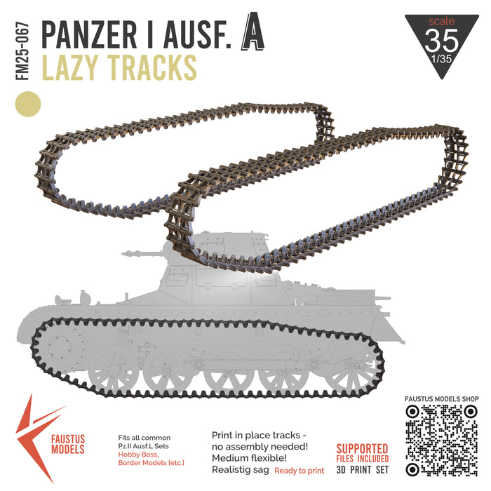 Panzer I Ausf.A Tracks [Lazy Tracks]